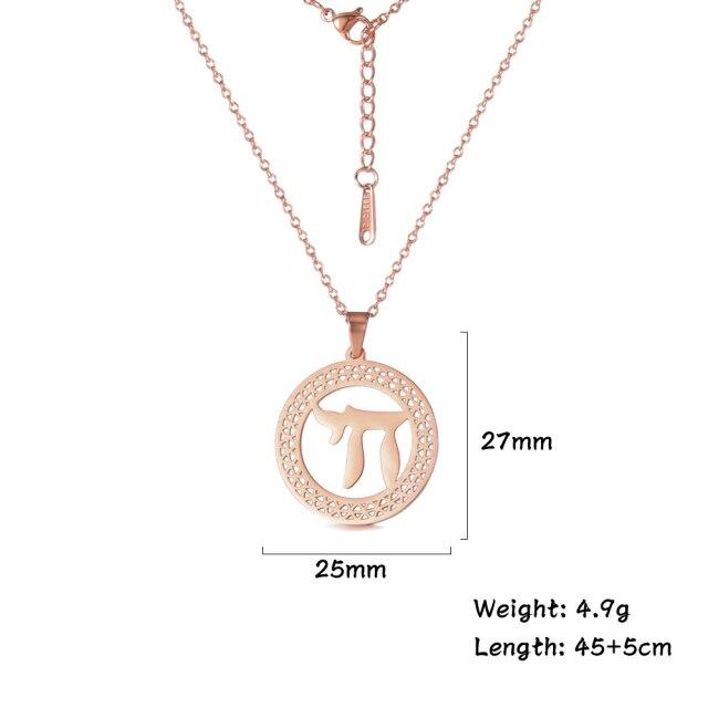 Чай Амулет Звезда Давида для мужчин кулон ожерелье золотого цвета Каббала еврейские подвески религиозные символы сверхъестественные ювелирные изделия