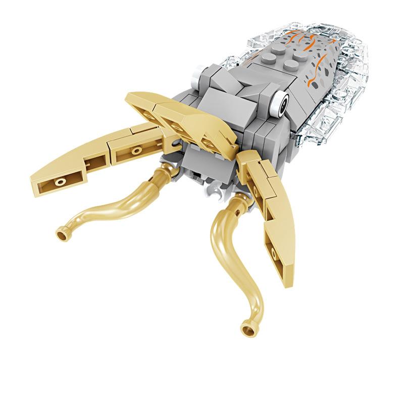 Новые морские животные строительные блоки модель лобстер животное головоломка сборка мелких частиц детские игрушки наука и образование подарки