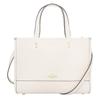 Bag FCO976 CO976 Chalk Refined Pebbled Leather Dempsey Carryall (Handbag) Women's [Outlet Item] [Brand] [Item]