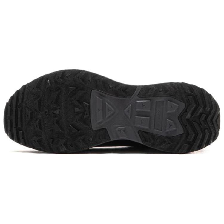 Li Ning CF Tracing Walking Landscape Скользкие, износостойкие, дышащие Низкие повседневные кроссовки Мужские Черные AHCV015-3