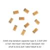 10 шт. Танталовый конденсатор Тип A 3216 SMD 25В 16В 10В 6.3В 100мкФ 47мкФ 4.7мкФ 2.2мкФ
