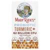 Probiotic Turmeric +, 62 Billion CFU, 60 Capsules (31 Billion CFU Per Capsule)