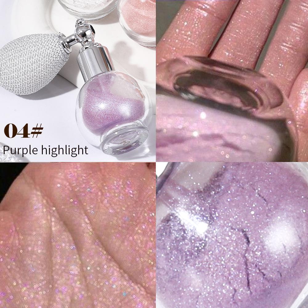 Мерцающий хайлайтер для тела, ароматный спрей-пудра