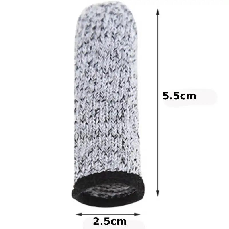 10pcs Finger Cots Reusable Finger Sleeves Fingertip Covers Thumb Protectors for Kitchen Sculpture Gardening Craft Finger Guards 2