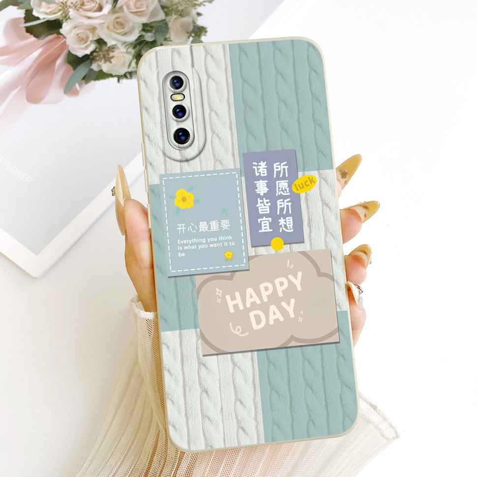 Для Vivo V15 Pro 2019 Чехол Vivo1818 Силиконовый Мягкий Милый Кот Кролик Расписная Задняя Крышка Для Vivo V 15 V15 Pro Чехлы Fundas Coque