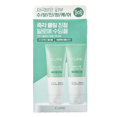 Успокаивающий гель с алоэ Kim Jeong-moon Aloe Cure Real Aloe, 300 мл, 2 шт.