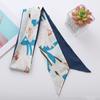 Fashion Long Silk Scarf Hair Band Hair-Binding All-Match High Sense Headdress Celebrity Hair Accessories For Women Headband