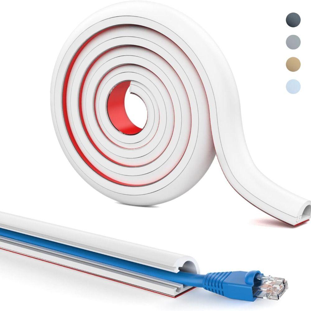 Настенный кабель-канал для прокладки проводов, профессиональный протектор для шнуров, для дома и офиса