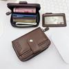 Men's Business Accordion Wallet: Soft Sheepskin Texture, Multi-Card Slots, Coin Holder
