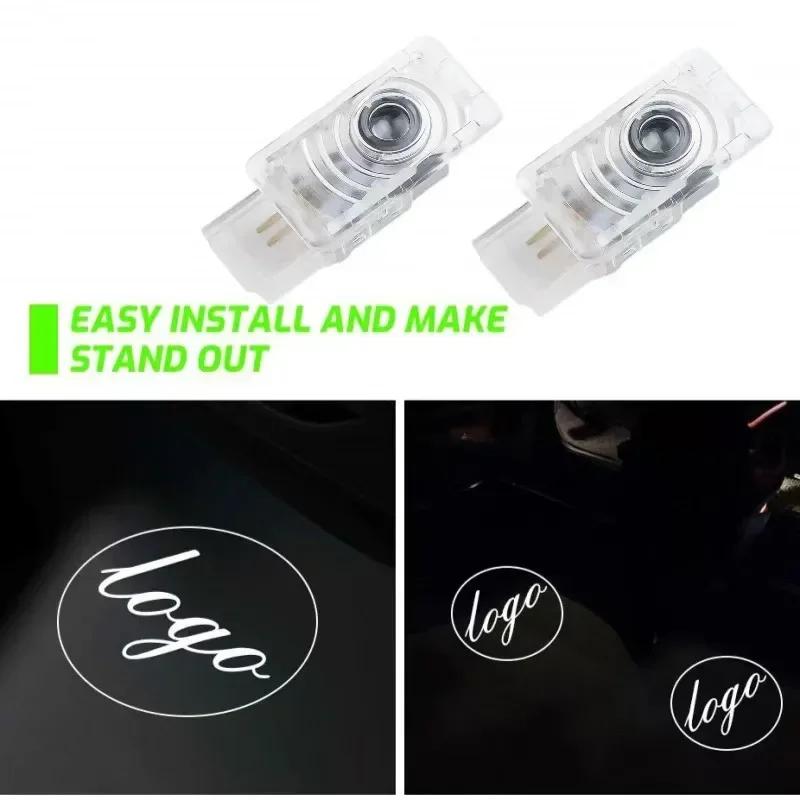 AABHX1 For Cadillac SRX XT4 XT5 XT6 ATS XTS CTS CT6 Led Car Door Welcome Light Laser Projector Logo Ghost Shadow Lamps Car Accessories
