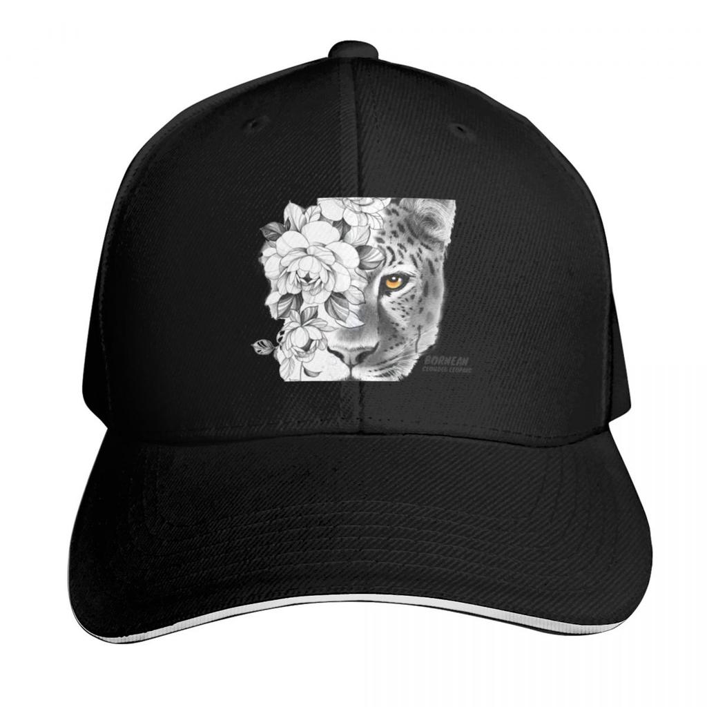 Borneo Dayak Culture Bornean Clouded Leopard sketch Baseball Cap Dropshipping Brand Unisex cap Caps For Unisex Womens