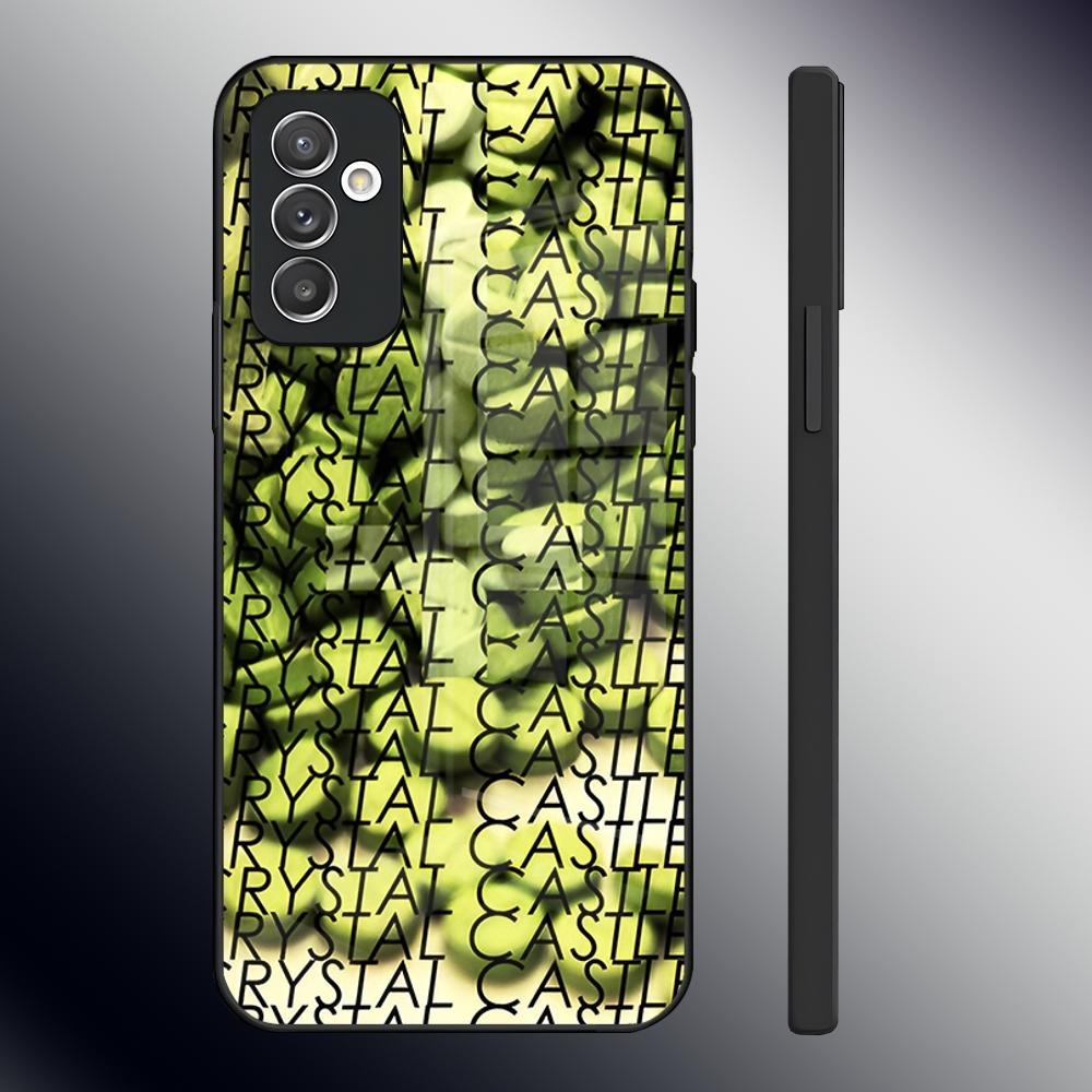 Горячий Чехол для Телефона Band C-Crystal C-Castles Для Samsung S26 S24 Ultra S23 S22 S21 Fe S25 Plus A54 A34 A24 A53 A13 A16 Стеклянная Крышка