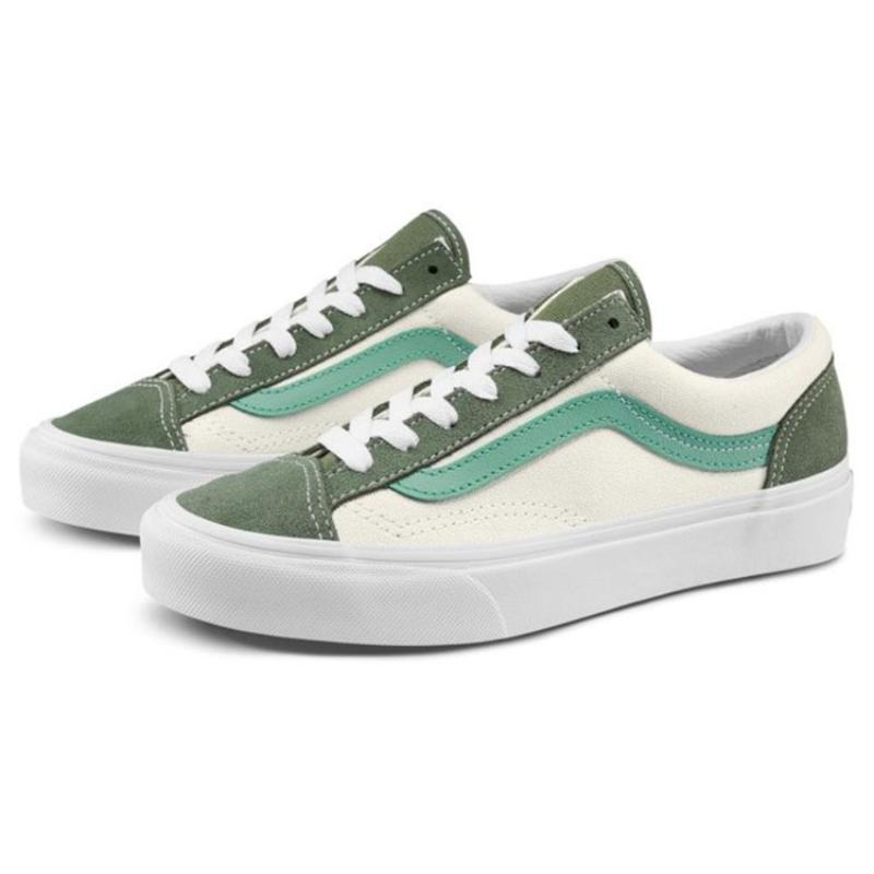 Vans Ретро Спортивный Стиль 36 Обувь Vans 'Бело-Зеленый' Vans VN0A3DZ3VY0