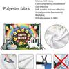 2D Easter Eggs Rabbit Garden Photography Background