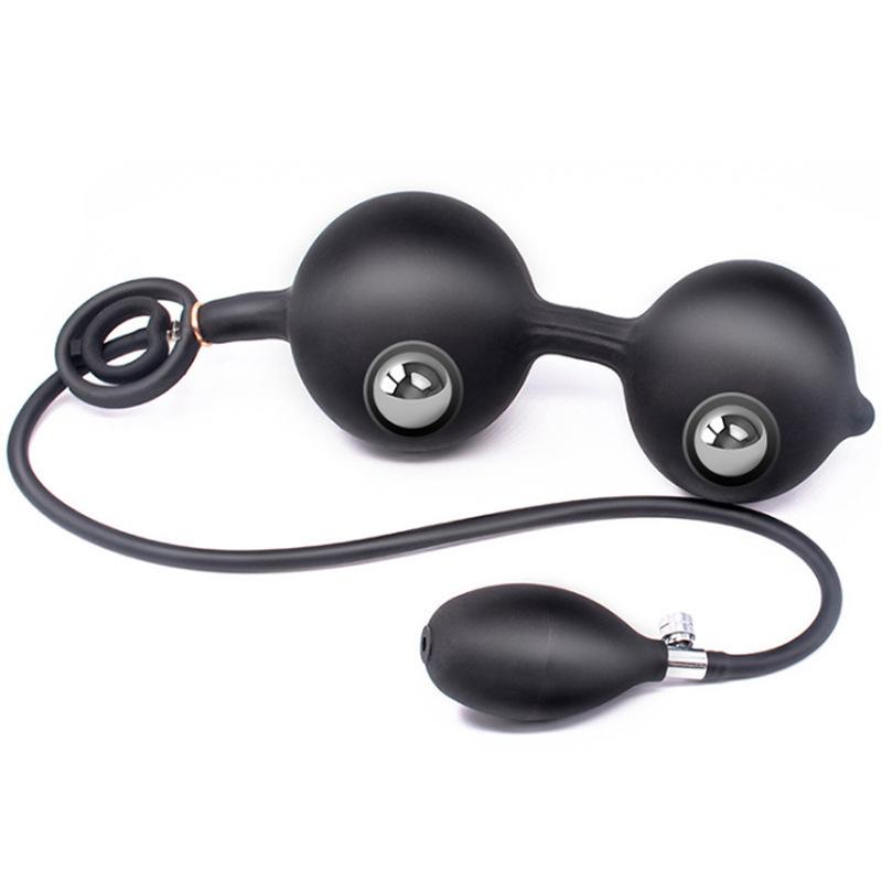 Вибратор Надувная анальная пробка Огромная анальная пробка Дилдо Насос Вагинальное Анальное расширение Массажер простаты Секс-игрушки для Женщин Мужчин Геев