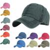 Hollow Out Ponytail Baseball Caps Washed Cotton Trucker Caps Casual Sun Hat Outdoor