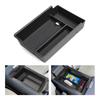 For Xpeng G6 2025 2025 Armrest Storage Box Car Center Console Tray Organizer Interior Accessories Tidying Black