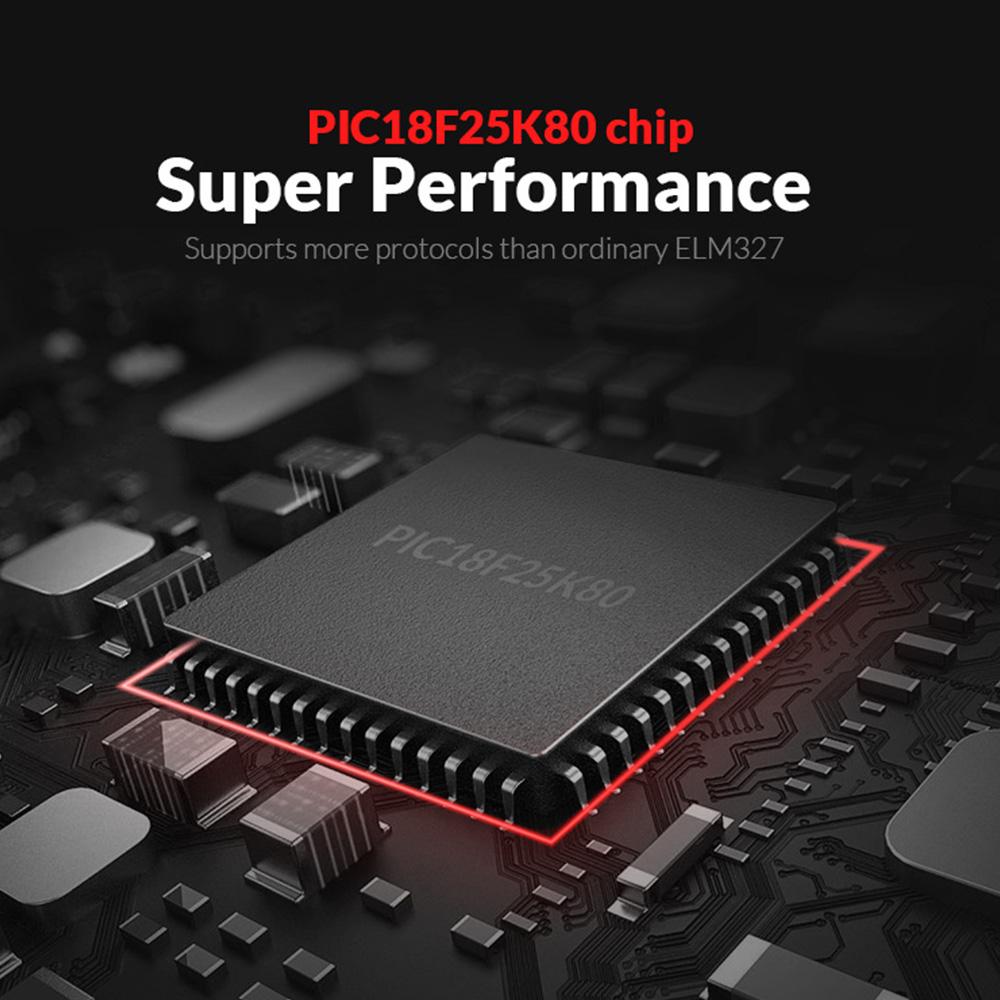 Аксессуары для ремонта для Android/IOS OBDII диагностический инструмент ELM 327 V 1,5 ICAR2 OBDSCAN ELM327 WiFi/Bluetooth V1.5 чип PIC18F25K80