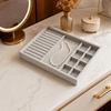 Jewelry Storage Box, with Velvet Interior Organize Tray, Durable Moisture-Proof Jewelry Case for Rings Earrings Bracelets