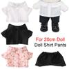 Cotton American Doll Cute Doll Accessories Doll Shirt Pants Doll Clothes Collar Coat
