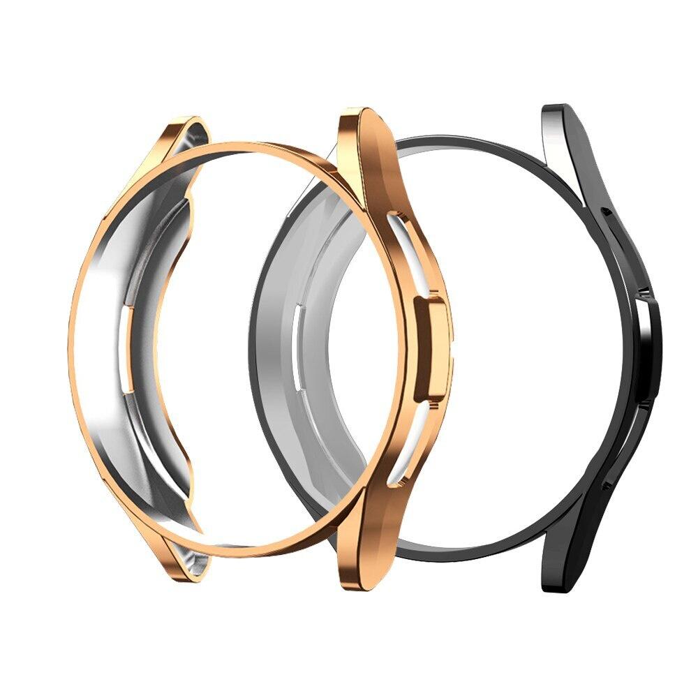 Чехлы для samsung galaxy watch 6 classic 47 мм 43 мм, чехол galaxy watch 6 5 44 мм 40 мм 5 pro 45 мм, мягкий защитный чехол из ТПУ