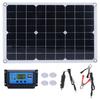 Solar Battery Charging Panel 50W Monocrystalline DC 18V Portable Solar 1600mA Power Panel Kit with
