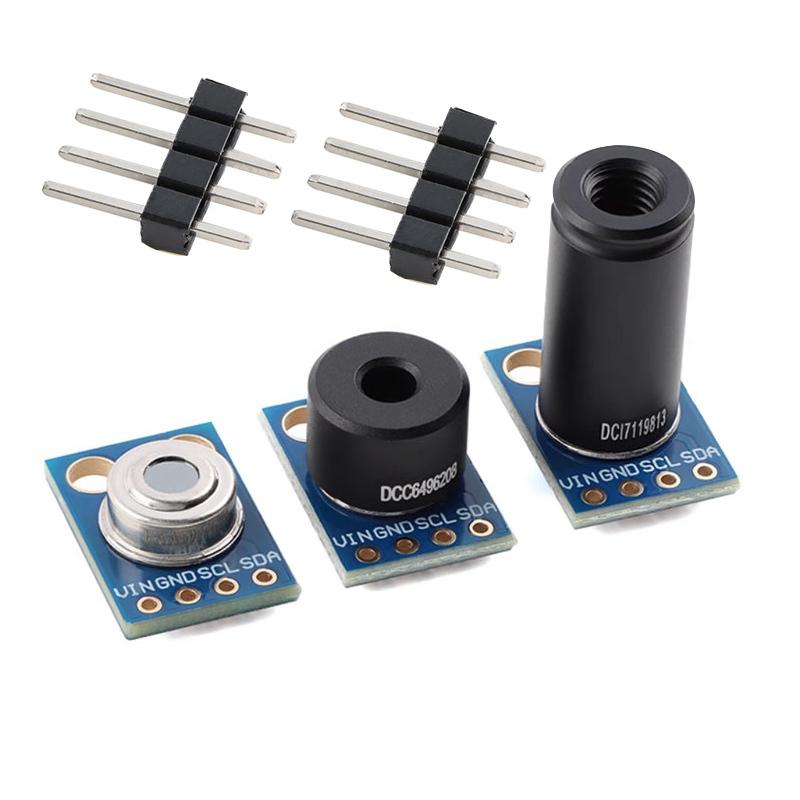 GY-906 MLX90614 MLX90614ESF бесконтактный инфракрасный датчик температуры, совместимый с интерфейсом IIC ИК-датчик