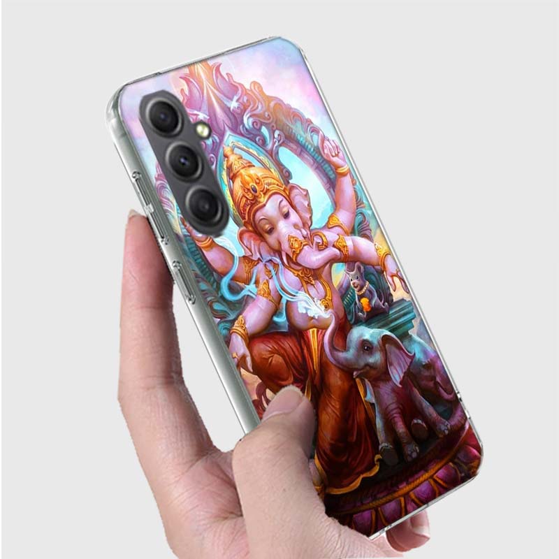 Ganesh lord Case For Phone Samsung Galaxy A12 A22 A32 A52 A52S A13 A23 A33 A53 A14 A24 A34 A54 5G A73 A42 A9 A8 A7 A6 Plus Cover