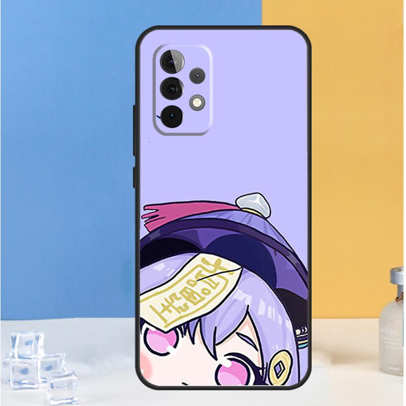 Чехол Genshin Impact Аниме Милый Для Samsung Galaxy A54 A34 A14 A13 A33 A53 A36 A05 A06 A16 A32 A52 A55 A35 A15 A56 A26