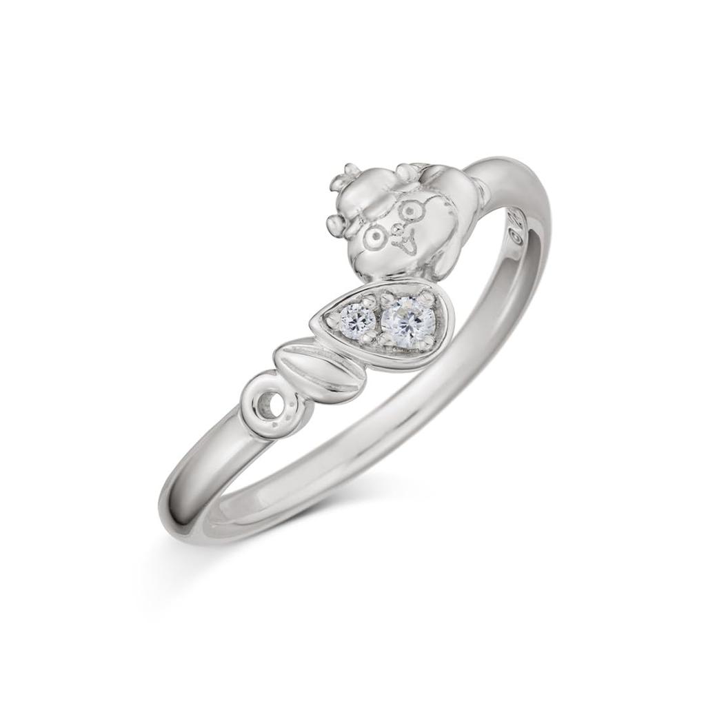 Персонажи Sanrio CoroCoro Kuririn Аксессуар COROCOROKURIRIN Кольцо Серебро Популярный Подарок [U-Treasure] Женский (нет. 13)