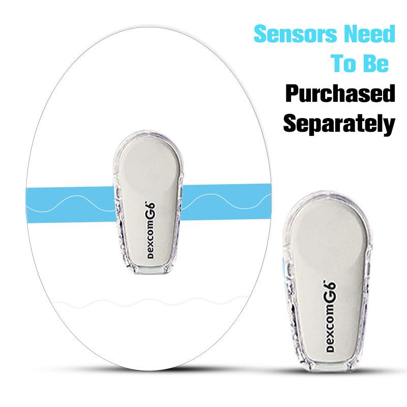 10 шт. Водонепроницаемые клейкие пластыри для Dexcom G6 Наклейки Вспомогательный пластырь для датчика