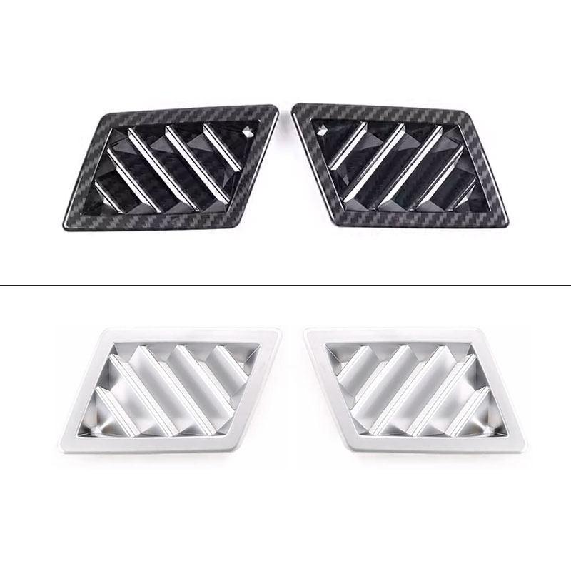For BMW X3 E83 2006 2007 2008 2009 2010 ABS Car Dashboard Panel Side Air Conditioning Air Outlet Vent Cover Decoration Trim