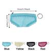 Lace Trim Briefs Shape Cosmetic Bag Mesh Makeup Storage Pouch Unique Jewelry Organizer  Headphones