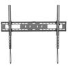 Support mural fixe pour téléviseur inclinable 75kg maximum Vesa 900-600 jusqu'à 100 pouces Couleur Noir