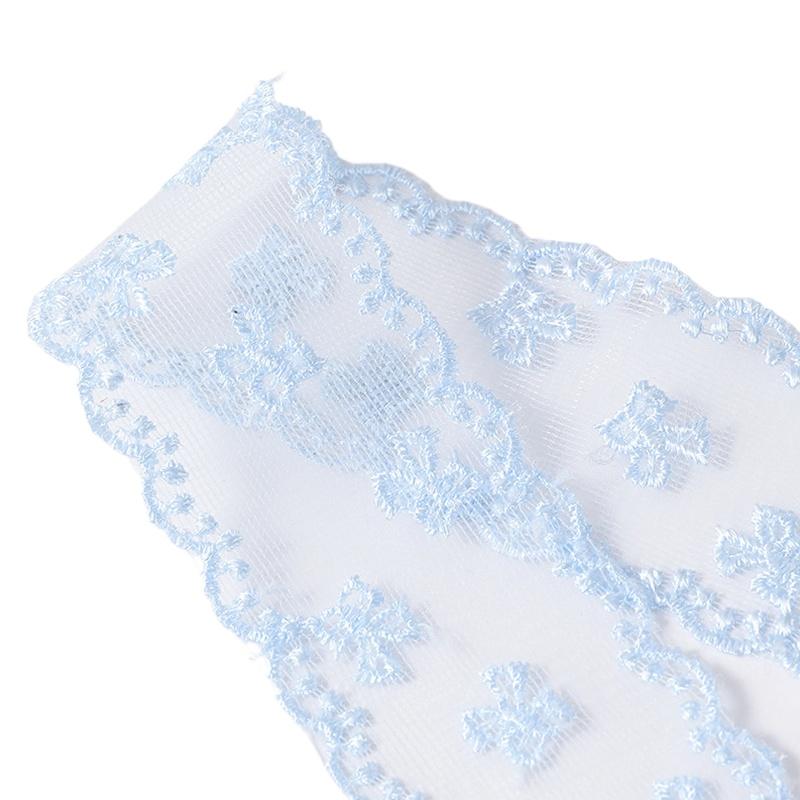 1/2M тканевая лента подарочная упаковка волнистая кромка лента кружевные аксессуары вышивка волнистый край DIY головной убор полое кружево ручная работа 4 см