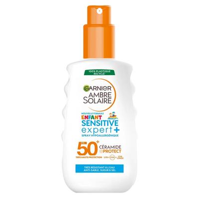 Гипоаллергенный спрей для детей Ambre Solaire Sensitive Expert + SPF 50+ -