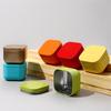 Portable Solid Color Mini Tin Box Tea Sealed Jar Packing Box Jewelry Candy Small Storage Can Coin Earring Headphones Gift Case