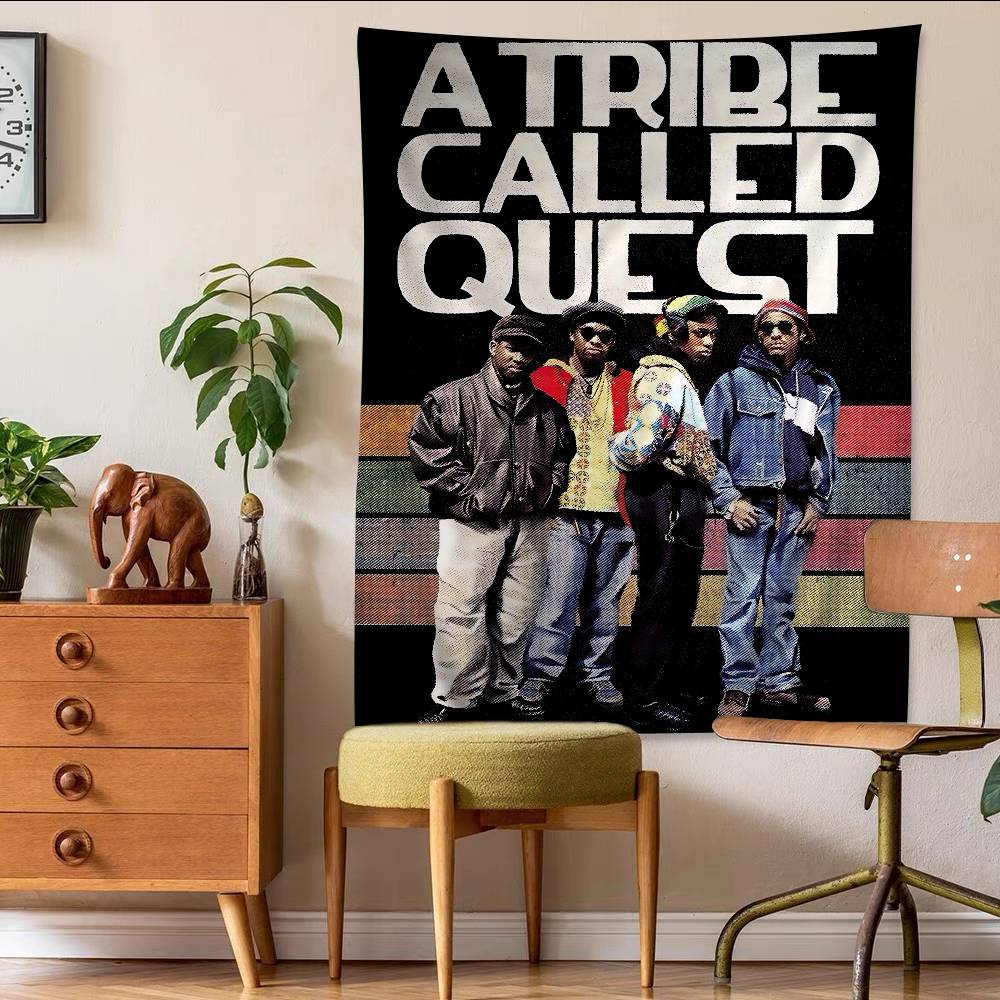 Поп-группа A Tribe Called Quest DIY Настенный гобелен Подвесной Таро Хиппи Настенные ковры Комната Домашний декор
