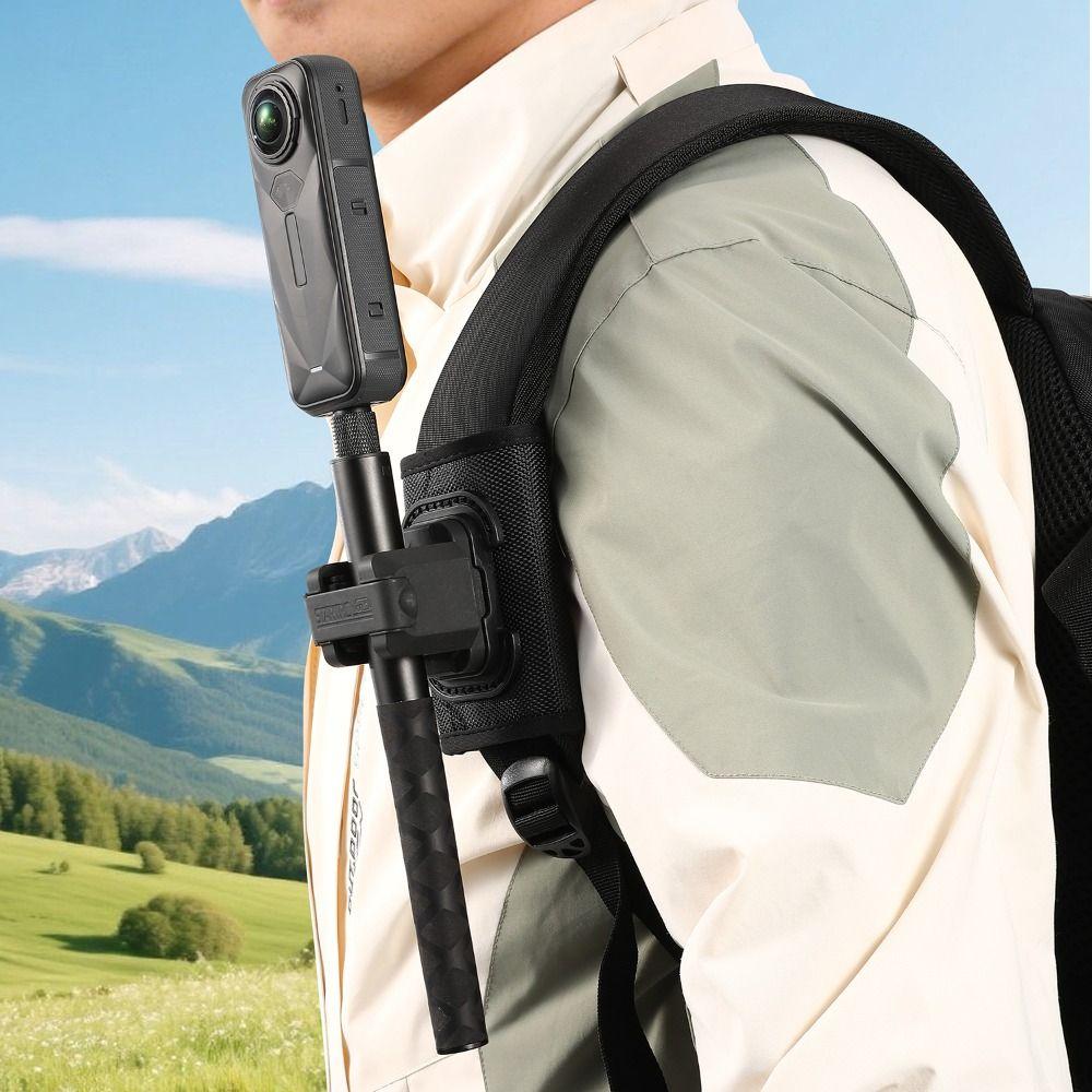 Quick Release Backpack Shoulder Strap Mount for Insta360/DJI/GoPro Action Camera Accessories