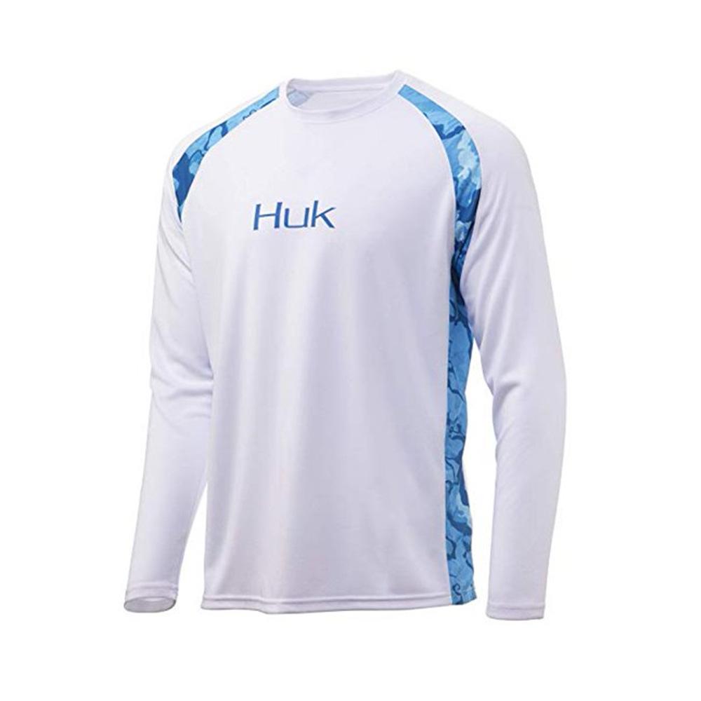 Fishing shirts, long-sleeve breathable sun-protection fishing wear, sea fishing boat fishing wear