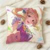 Anime BanG Dream Doublesided Printed Square Decorative Cushion Cover for Sofa Living Room Home Decor