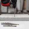 5/6/8/10/12mm Cross Head Drill Bits Set SDS PLUS Shank Tile Porcelain Drill Bit  Drilling Tools