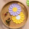 Household Creative Shape Silicone Coaster Colorful Daisy Kitchen Table Heat Resistant Anti-scalding Mat Coaster Table Decor