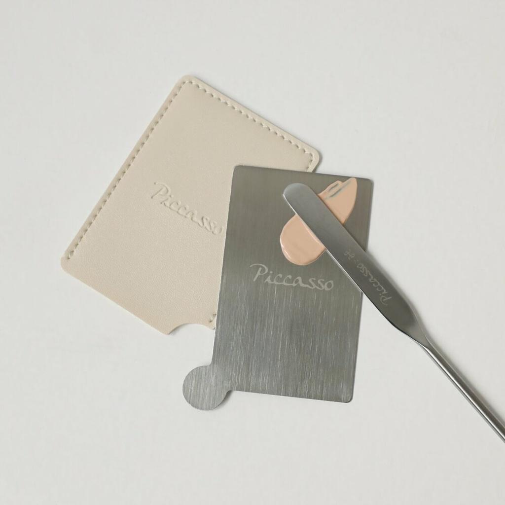 PICCASSO Специальный набор шпателей для макияжа (+Мини-палитра для смешивания)
