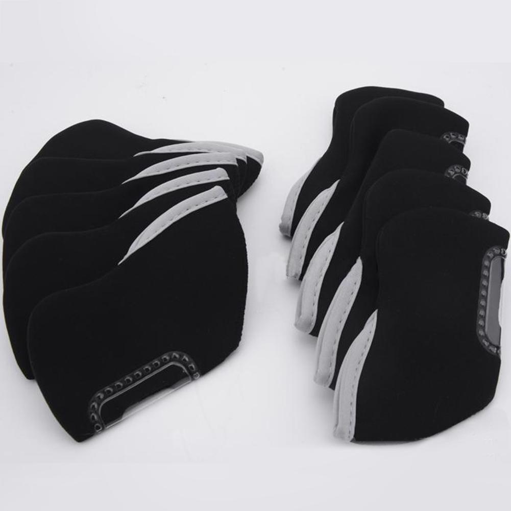 10Pcs/Set Golf Iron Club Head Covers