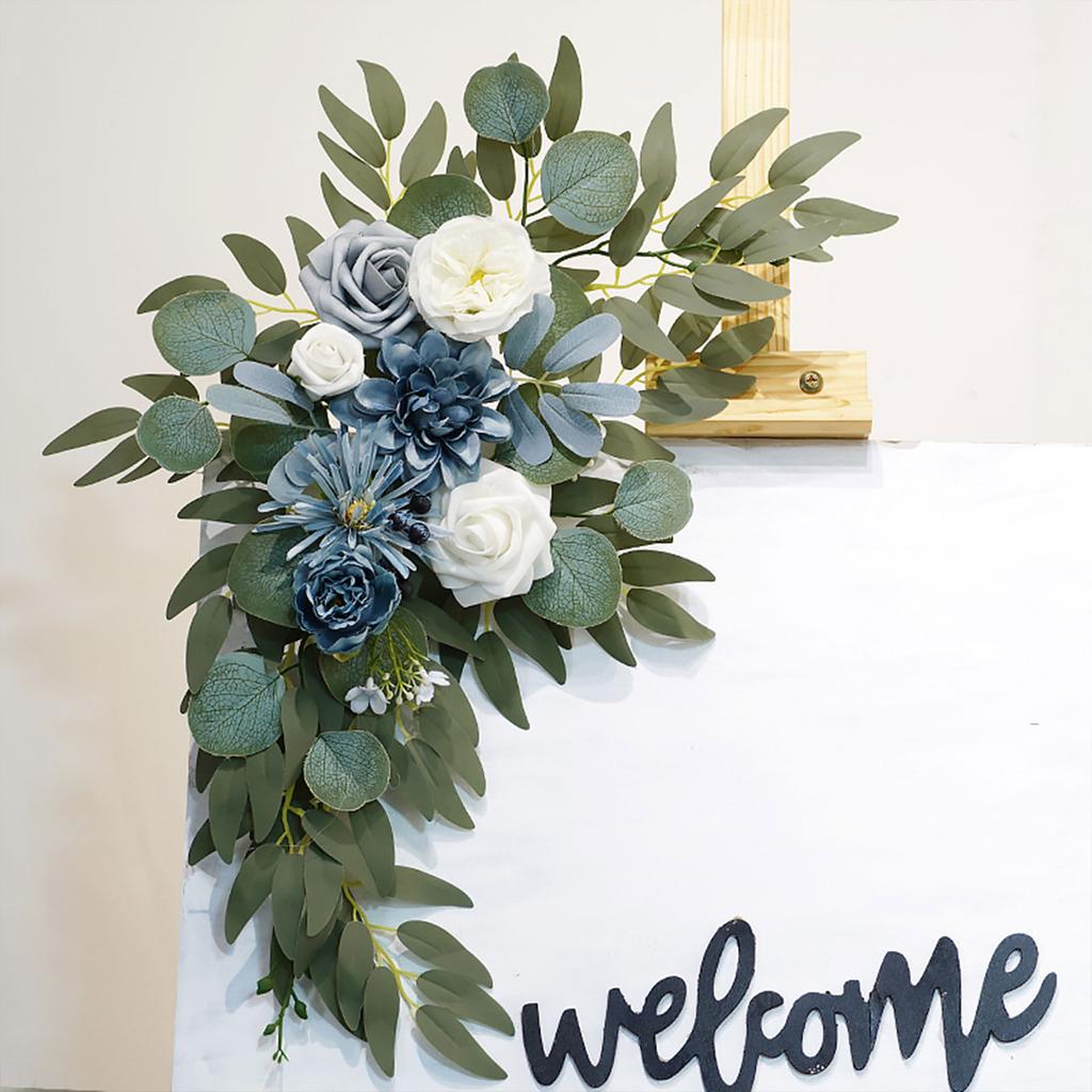 Artificial Wedding Arch Flowers Kit Artificial Flowers for DIY Party Ceremony Reception Backdrop Floral Decoration