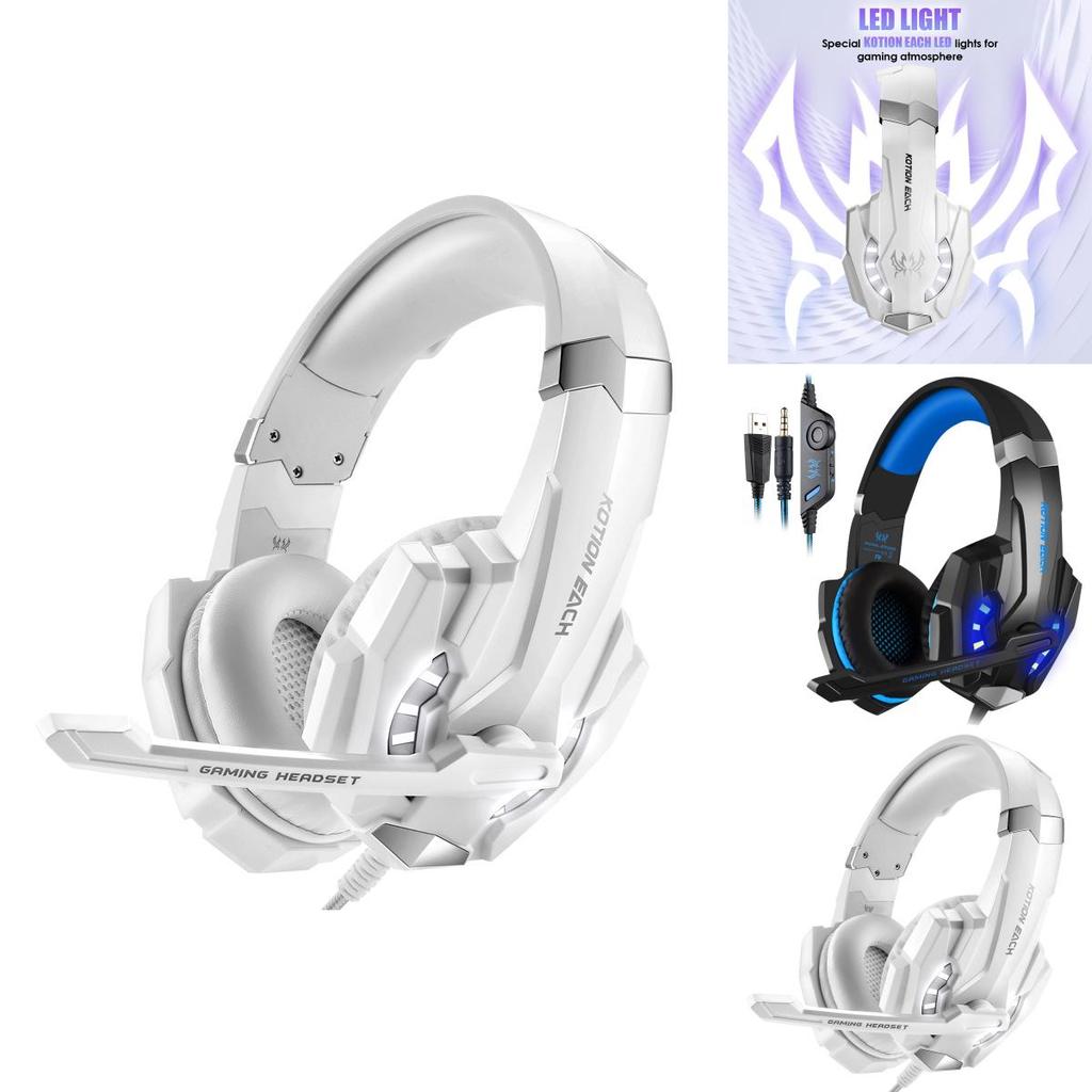 Игровая гарнитура Kotion Each G9000 Высокопроизводительный микрофон с шумоподавлением Удобная посадка для длительных игровых сессий