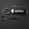 Leather Keychain Holder Key Ring Gift Auto KeyRing Pendant for Opel Astra Logo J H G Corsa D Keys Buckle Car Styling Decoration