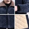Мужское пальто с лацканами, длинный рукав, однобортная куртка с карманами, однотонная зимняя куртка с утолщенной бархатной подкладкой