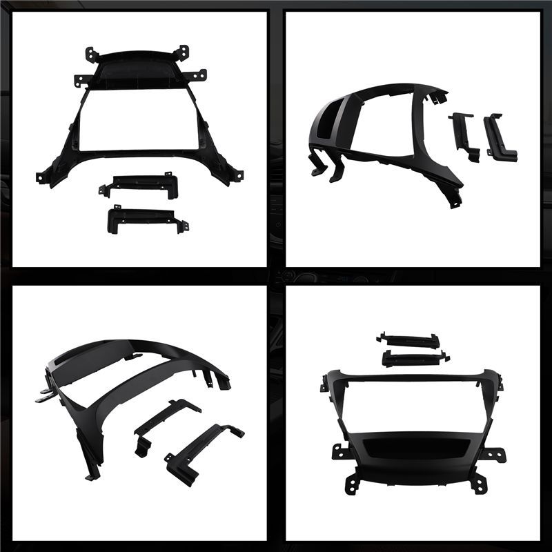 9Inch Car Radio Fascia For Elantra 2014 2015 Multimedia Frame Dashboard Install Panel Trim Refitting